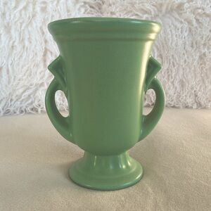 Haeger Pottery Green Ceramic Vase Vintage
